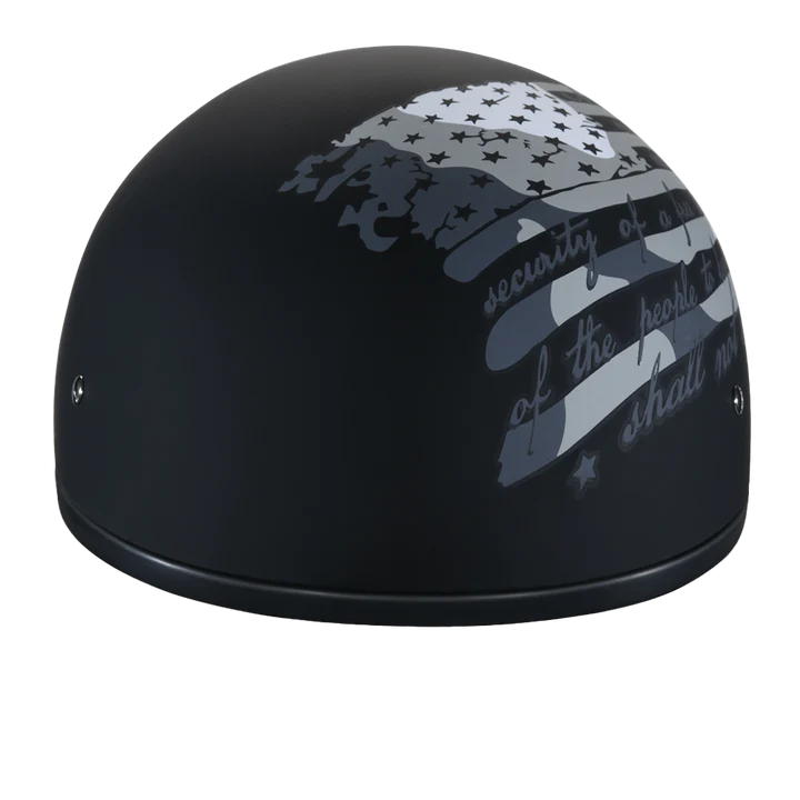 HELMET SKULL CAP-W 2ND AMENDMENT-DAYTONA HELMETS