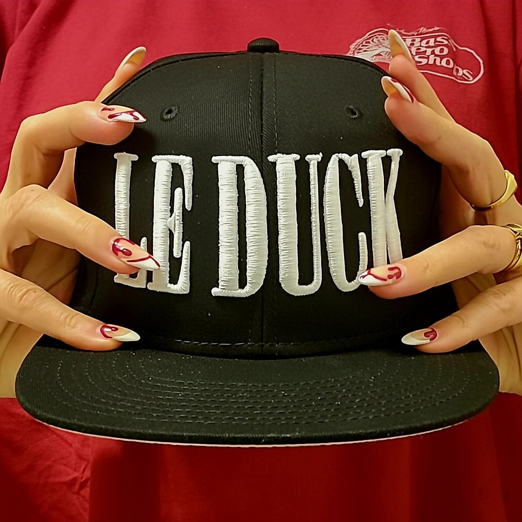 Hat Flat Bill color Black- LDHATBLACK