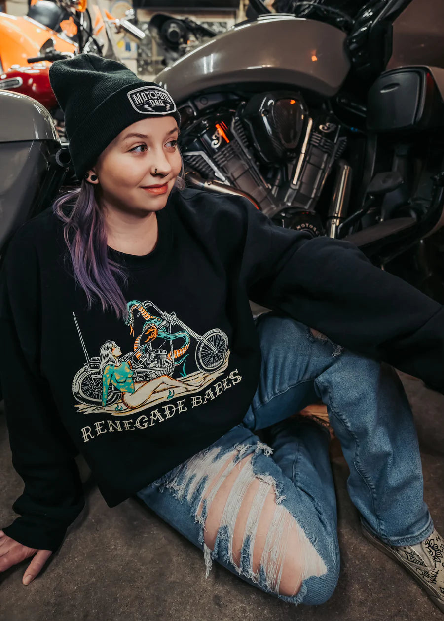 Choppa Chick Crewneck - Renegade Babes