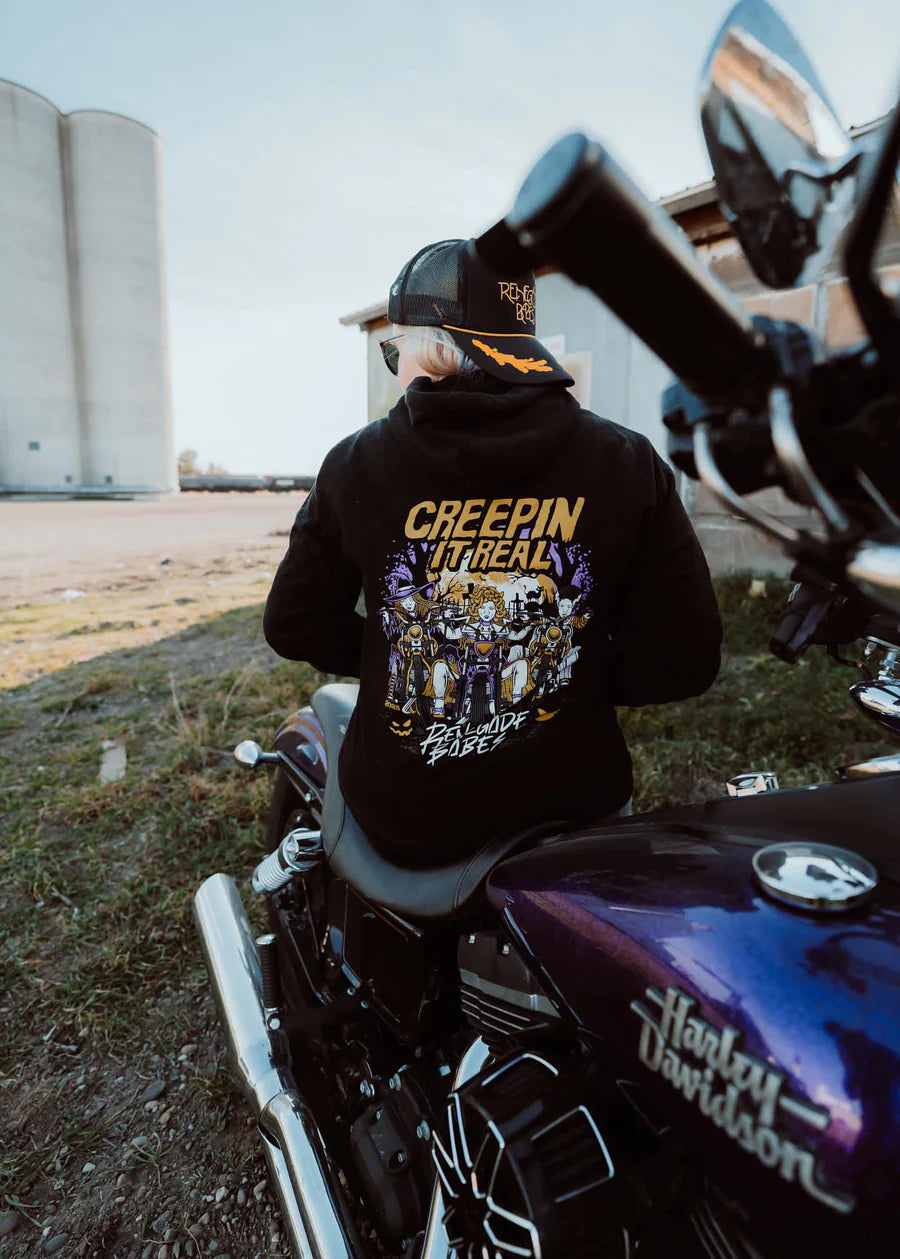 Creepin It Real Hoodie - Renegade Babes