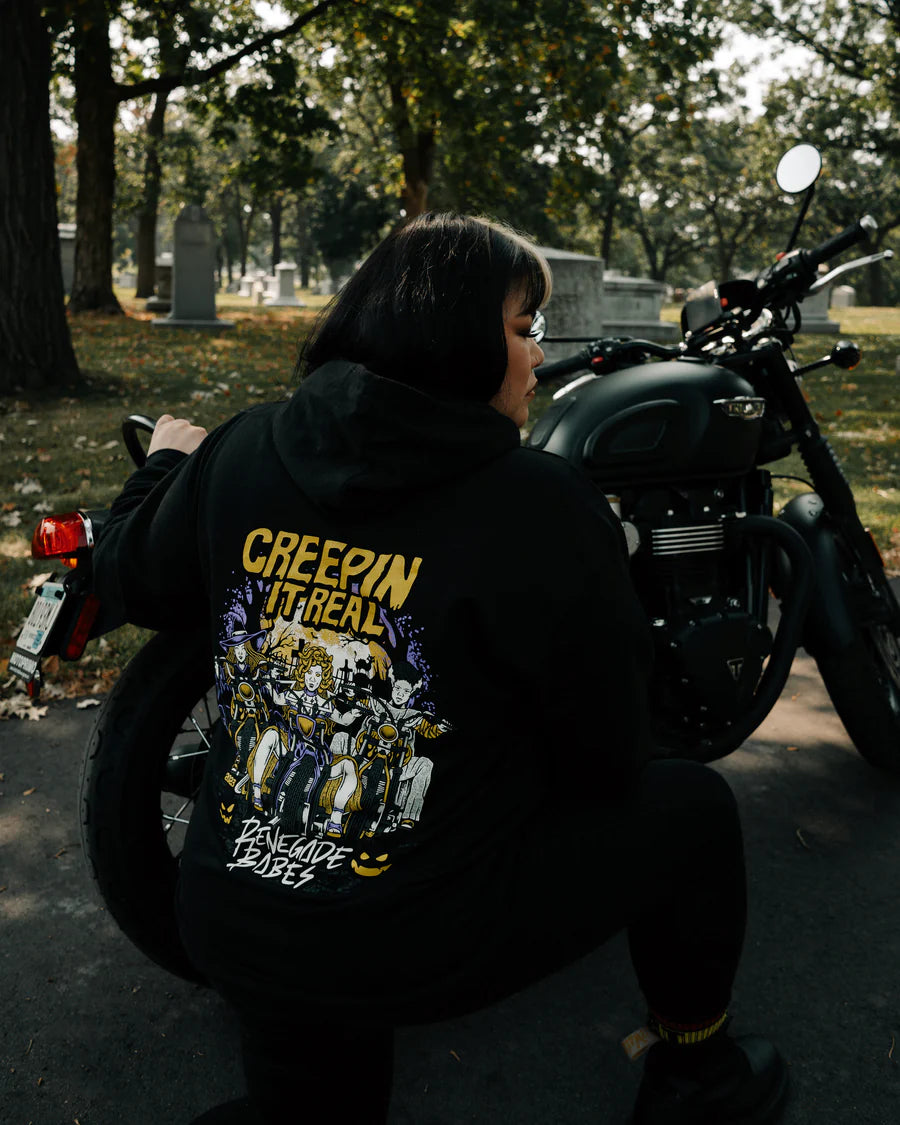 Creepin It Real Hoodie - Renegade Babes