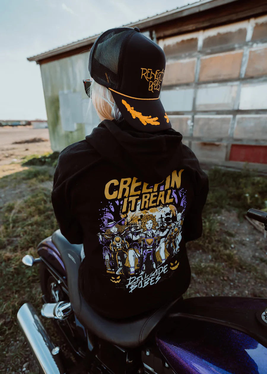 Creepin It Real Hoodie - Renegade Babes