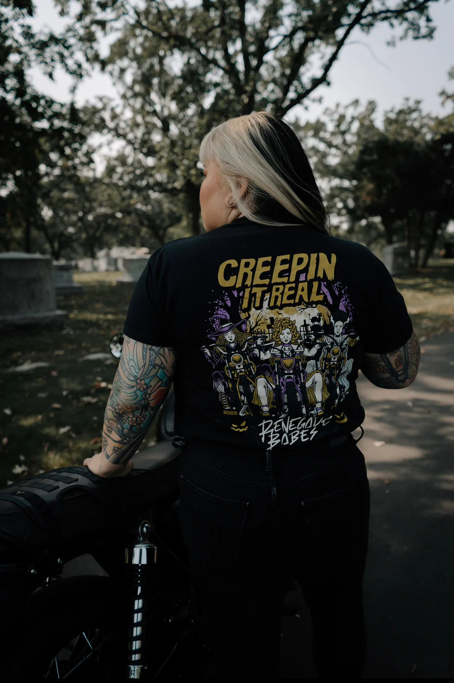 Creepin It Real T-Shirt - Renegade Babes