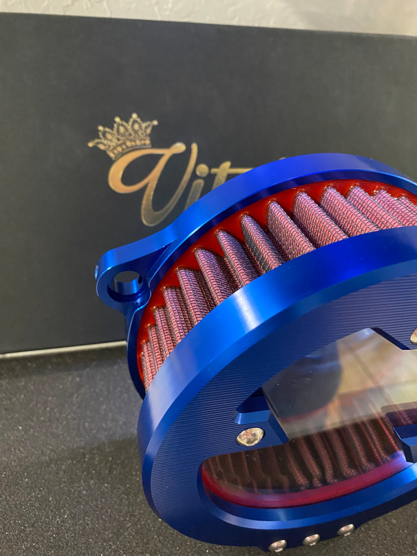 Massive Air Cleaner Blue VD03003 for M8