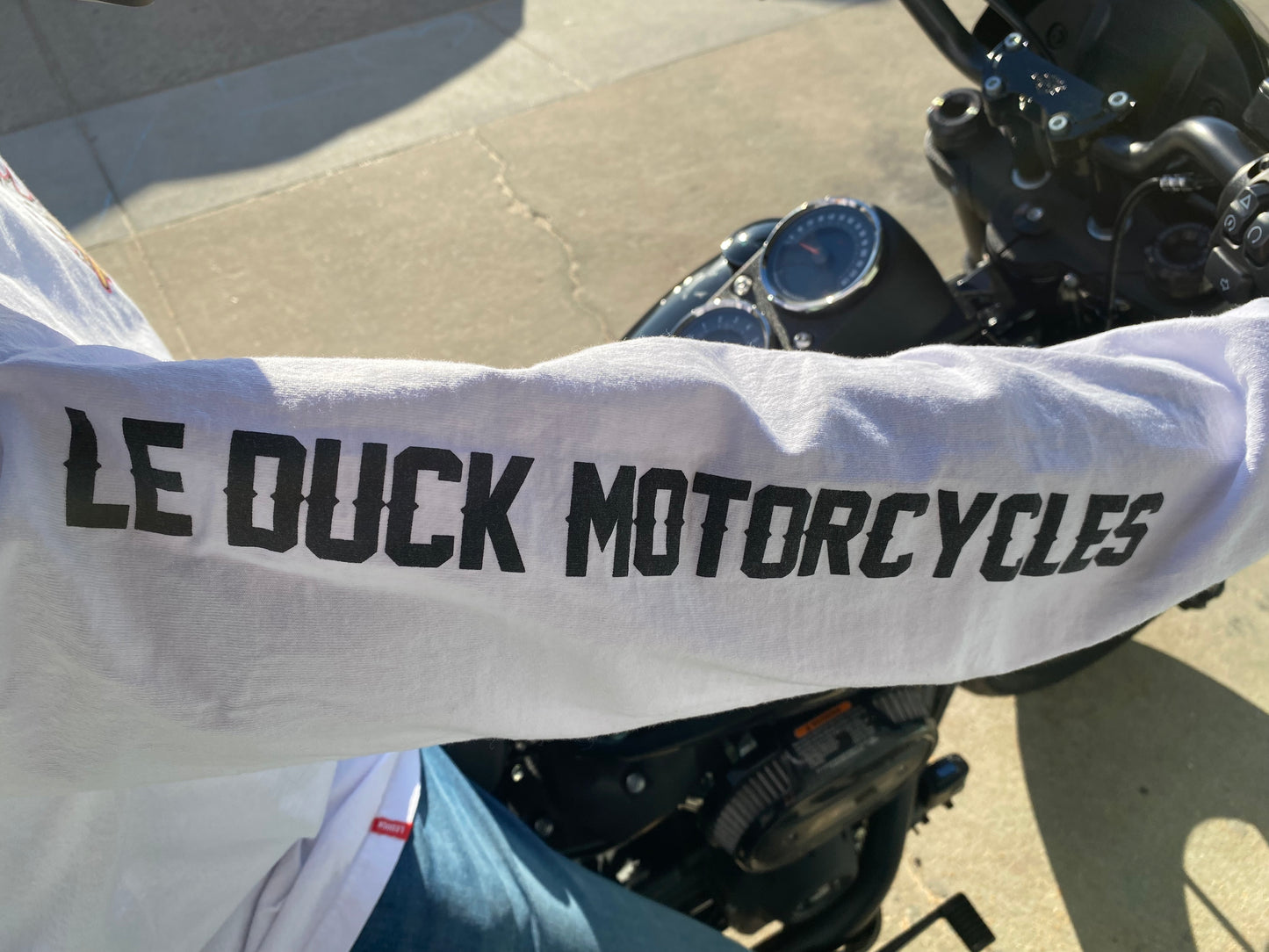 Long Sleeves White LDWLS-Le Duck
