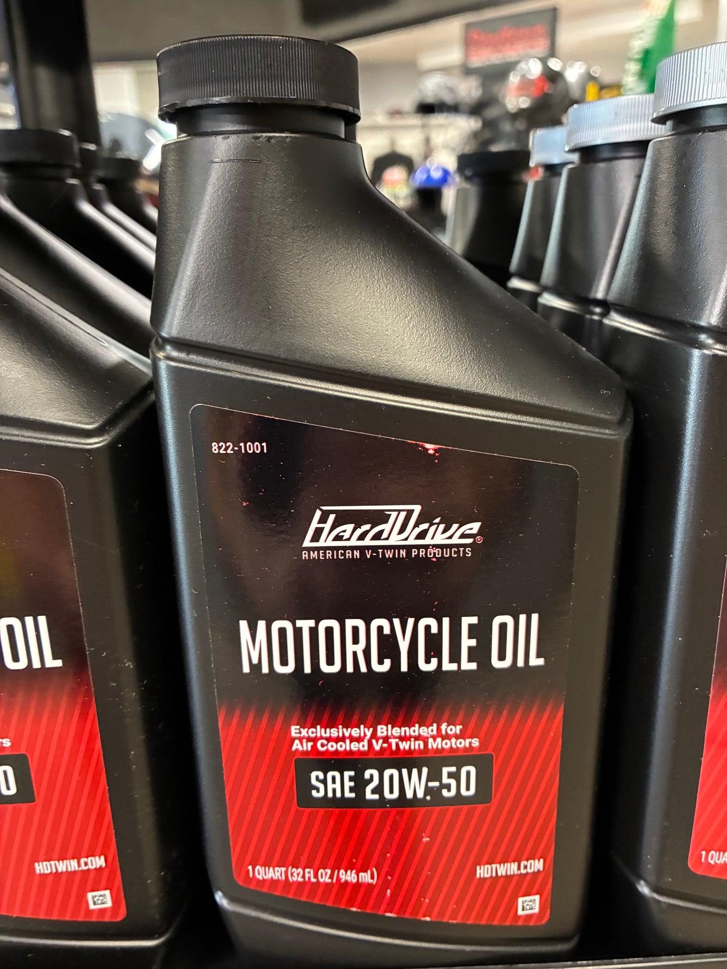 HARDDRIVE motorcycle oil SAE20W50 1quart 946mL