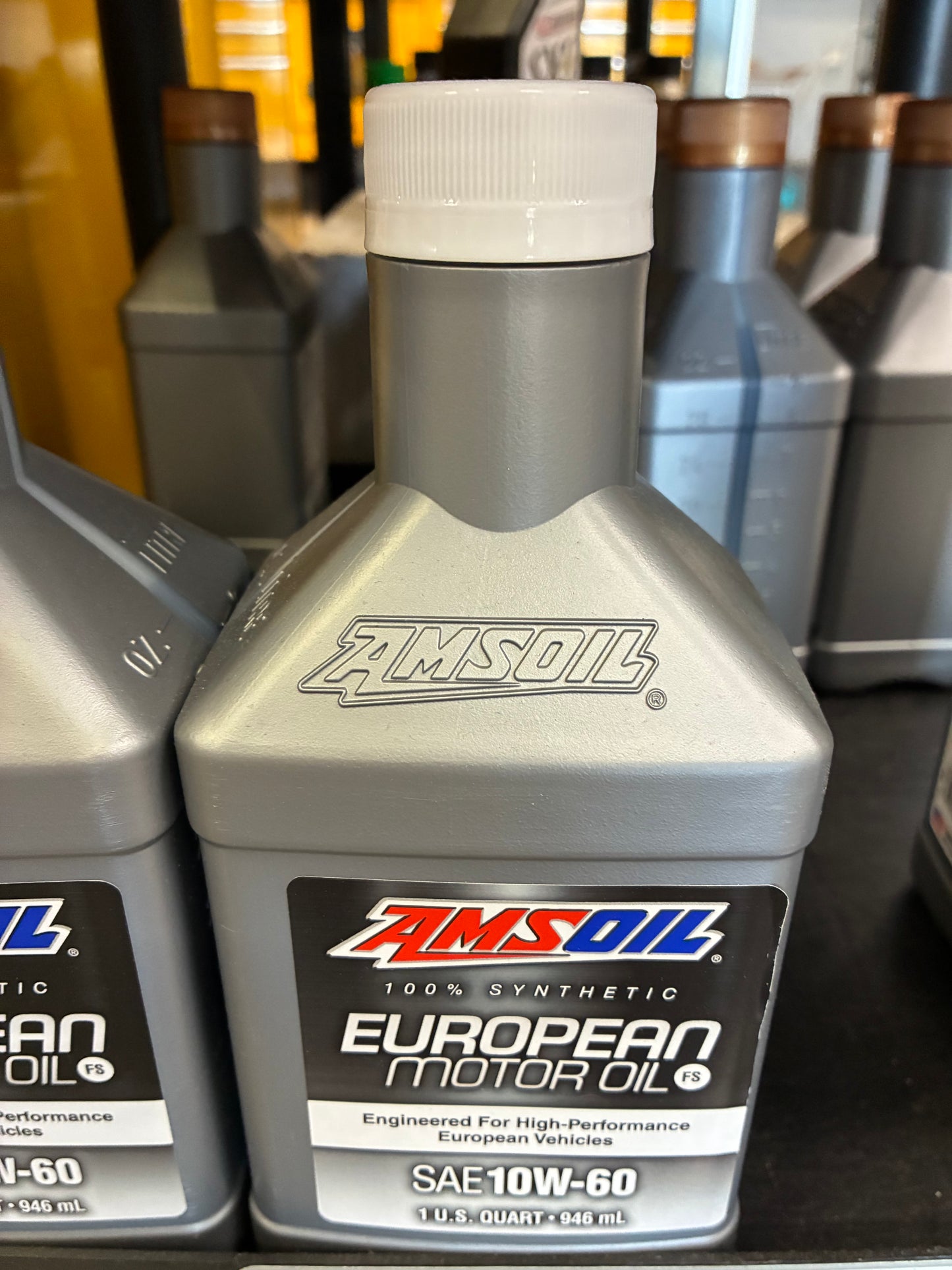 AMSOIL 100% synthetic european motor oil SAE 10W60 1 U.S. quart 946mL