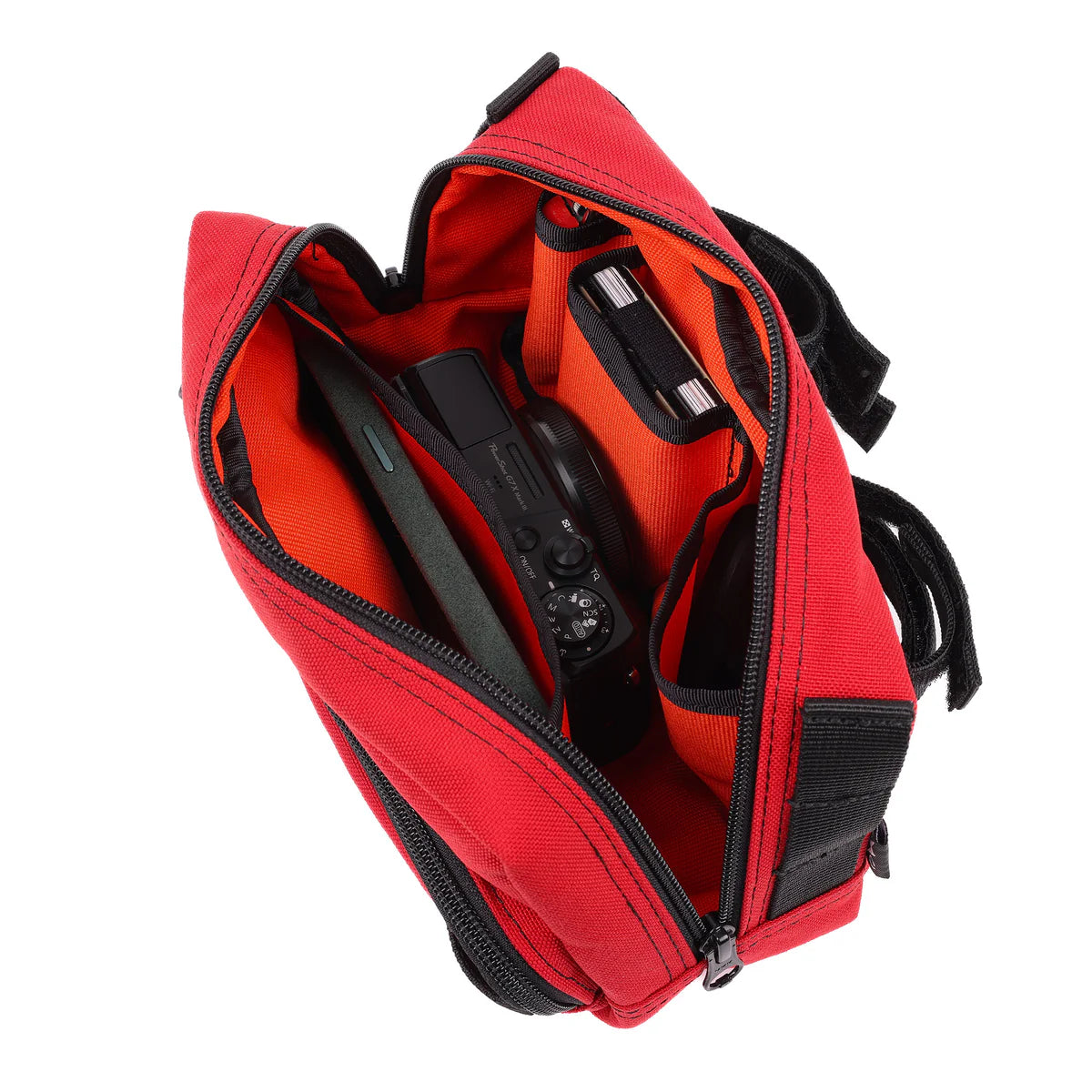 THRASHIN Handlebar Bag color Red