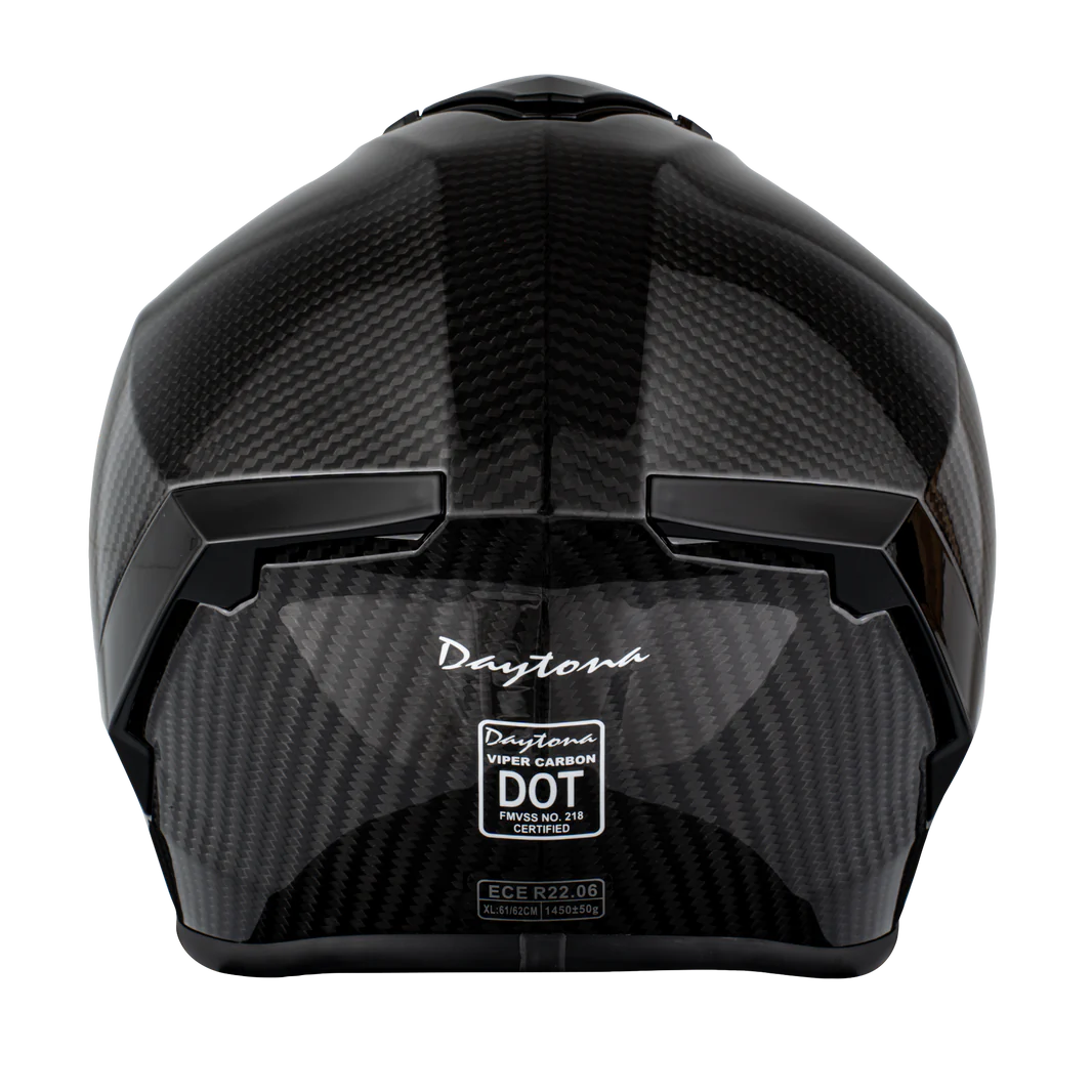 HELMET VIPER GREY CARBON FIBER-DAYTONA HELMETS