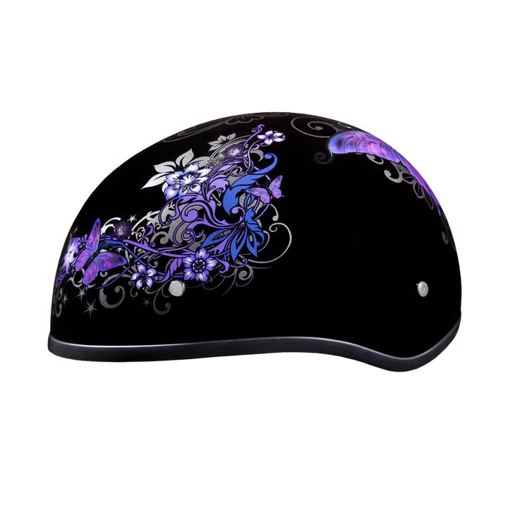 HELMET SKULL CAP-W BUTTERFLY-DAYTONA HELMETS