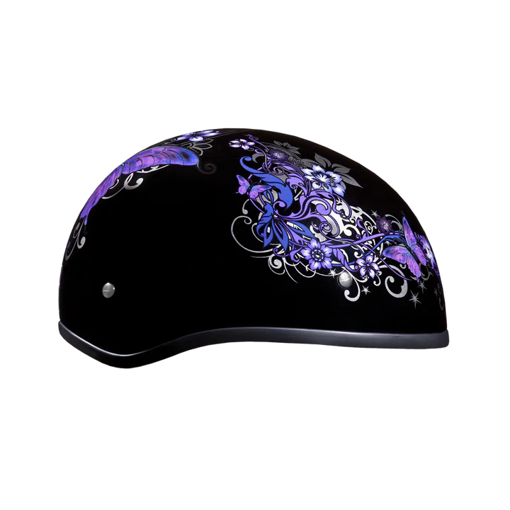 HELMET SKULL CAP-W BUTTERFLY-DAYTONA HELMETS