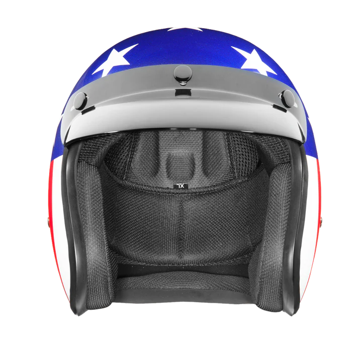 HELMET CRUISER-W CAPTAIN AMERICA-DAYTONA HELMETS