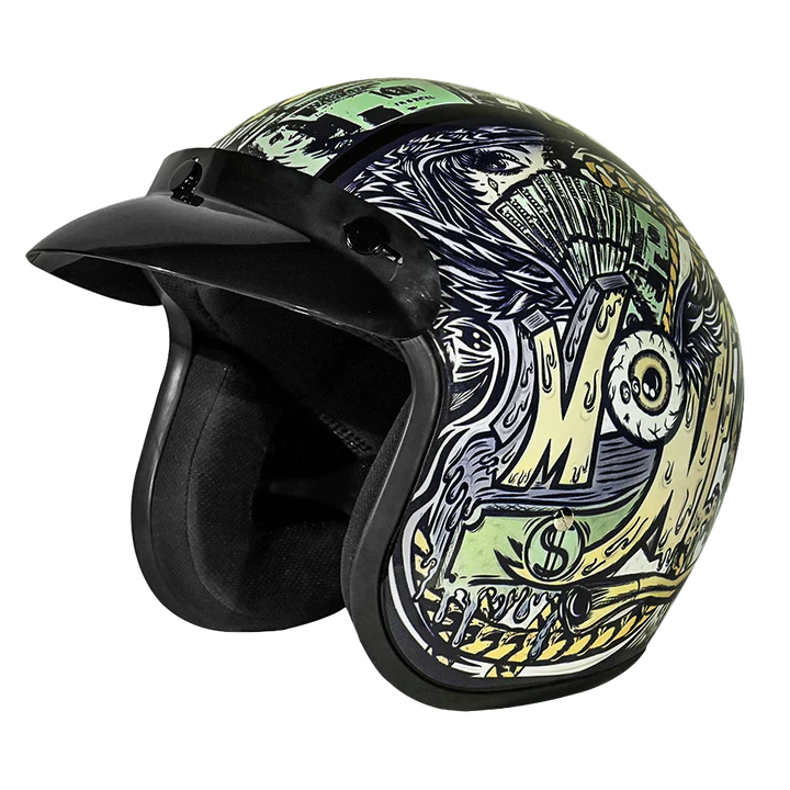 HELMET CRUISER-W MONEY-DAYTONA HELMETS