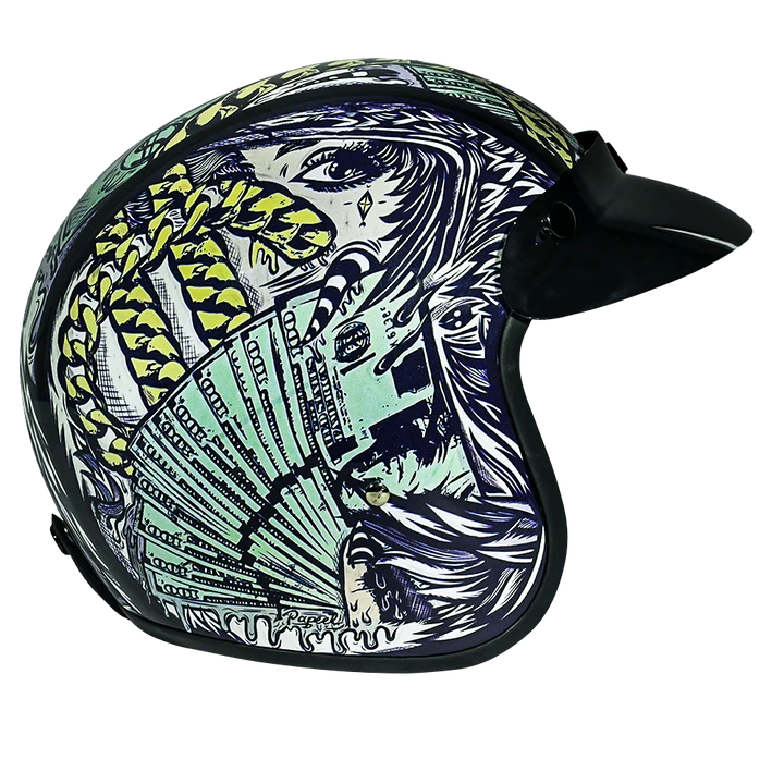 HELMET CRUISER-W MONEY-DAYTONA HELMETS