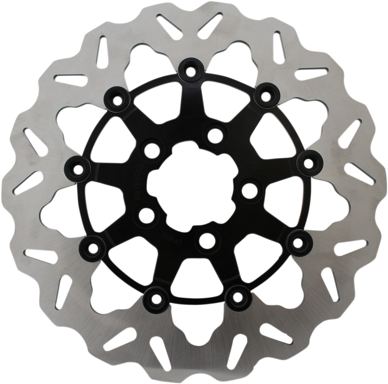 WAVE BRAKE ROTOR REAR BLACK GALFER-DF681CW-B