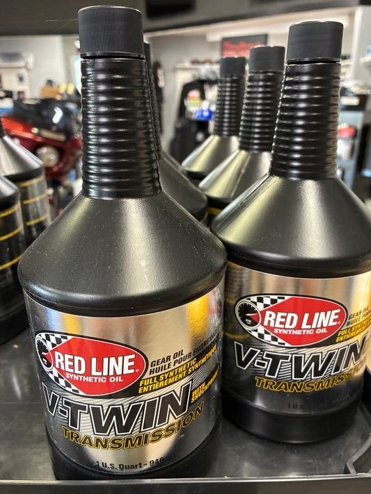 RED LINE synthetic oil V-TWIN transmission 1U.S. quart 946mL