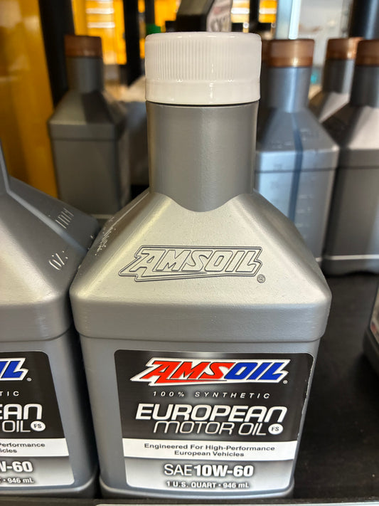 AMSOIL 100% synthetic european motor oil SAE 10W60 1 U.S. quart 946mL