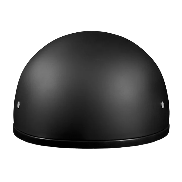 HELMET SKULL CAP W/O VISOR-DULL BLACK-DAYTONA HELMETS