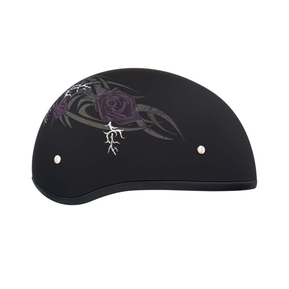Daytona helmet purple rose